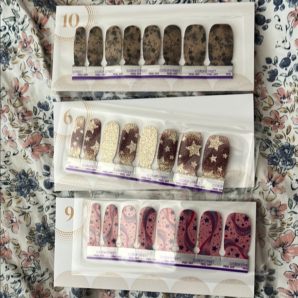 Color Street Nail Strip Magical mani moments bundle